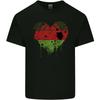 Love Malawi Flag Malawian Day Football Men Light Cotton Shirt