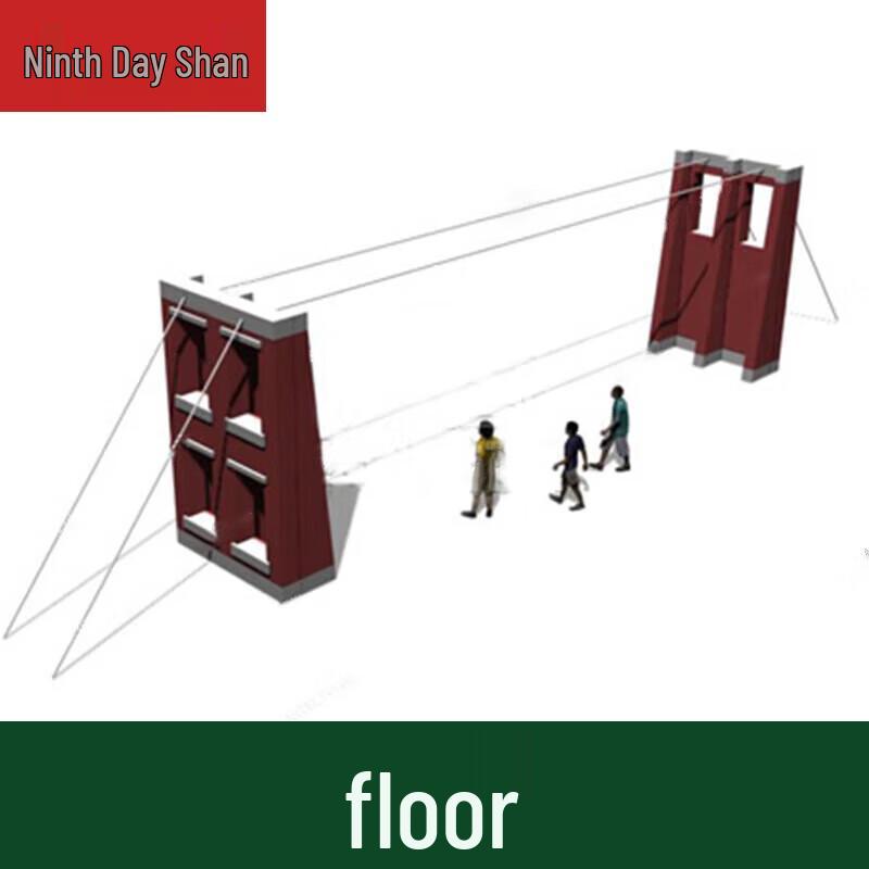 600-meter Obstacle Course Training Equipment