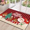 Christmas Rug Red Snowflake Area Rugs Washable for Kids Girls Women Floral Snowflake Carpet for Living Room Bedroom Nursery