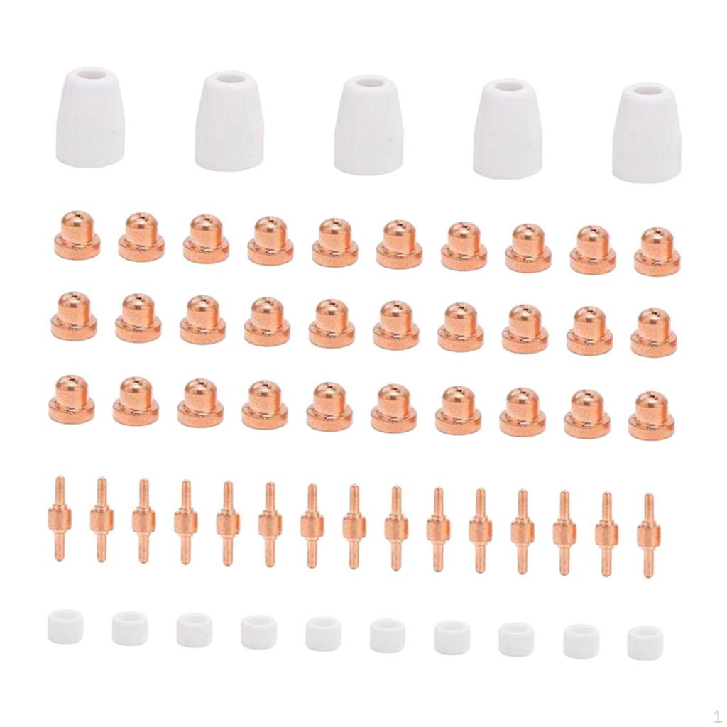 Cutter Consumables Electrodes Tips Nozzle Set for K50 Welding Machine