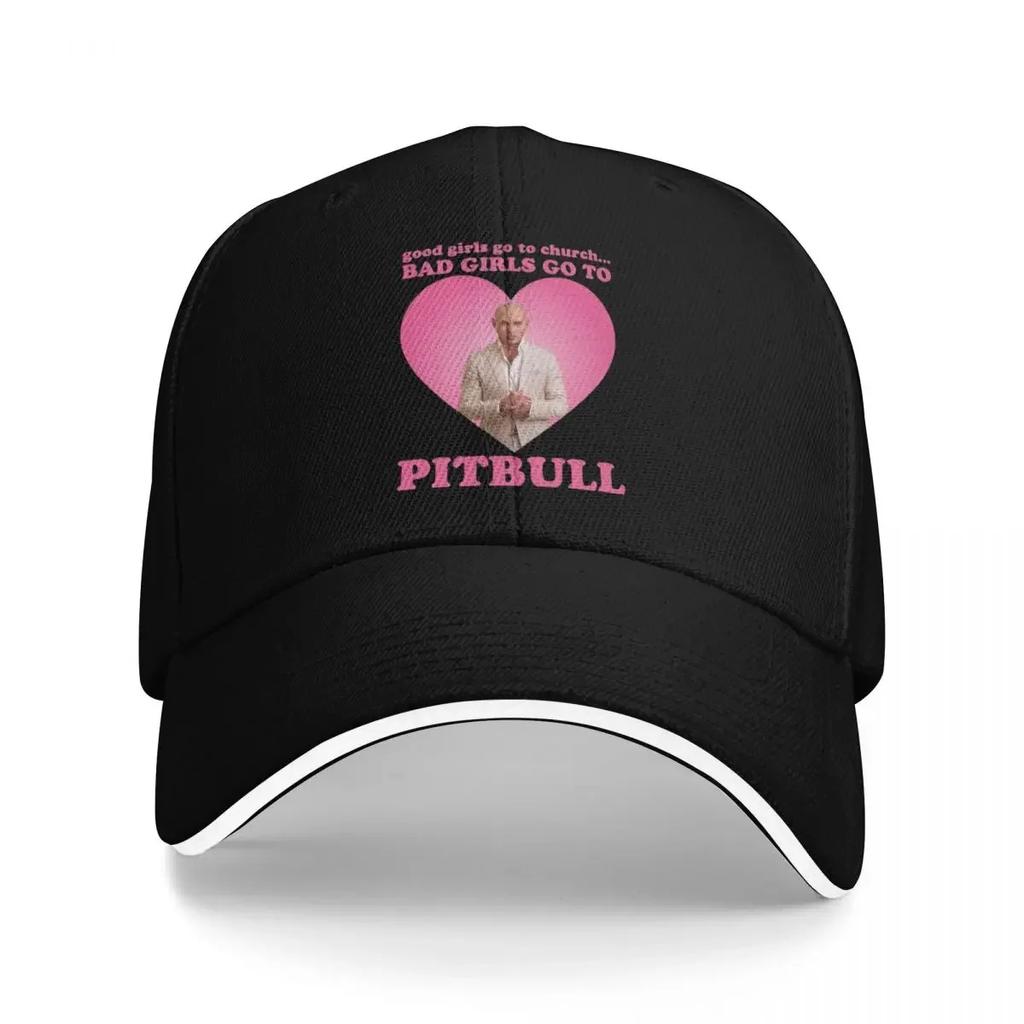 Good Girls Go To Church Bad Girl Pitbull Mr Worldwide Breathable Design Unisex Hat Women's Cap Baseball Cap For Men