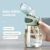 Drop Proof Kids Sippy Cup Food-Grade Silicone Water Bottle Portable Water Straw Cup