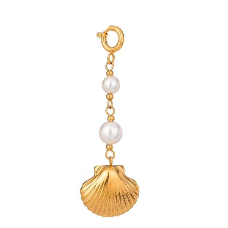 Minimalistischer Bikini-Form Edelstahl-Halskette Wasserbeständiger Schmuck Geeignet für Aktivitäten am Meer und Freizeitkleidung