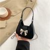 Niche Design New Bow Metal Buckle Mini Fashion One-shoulder Handbag Chain Crossbody Bag Women