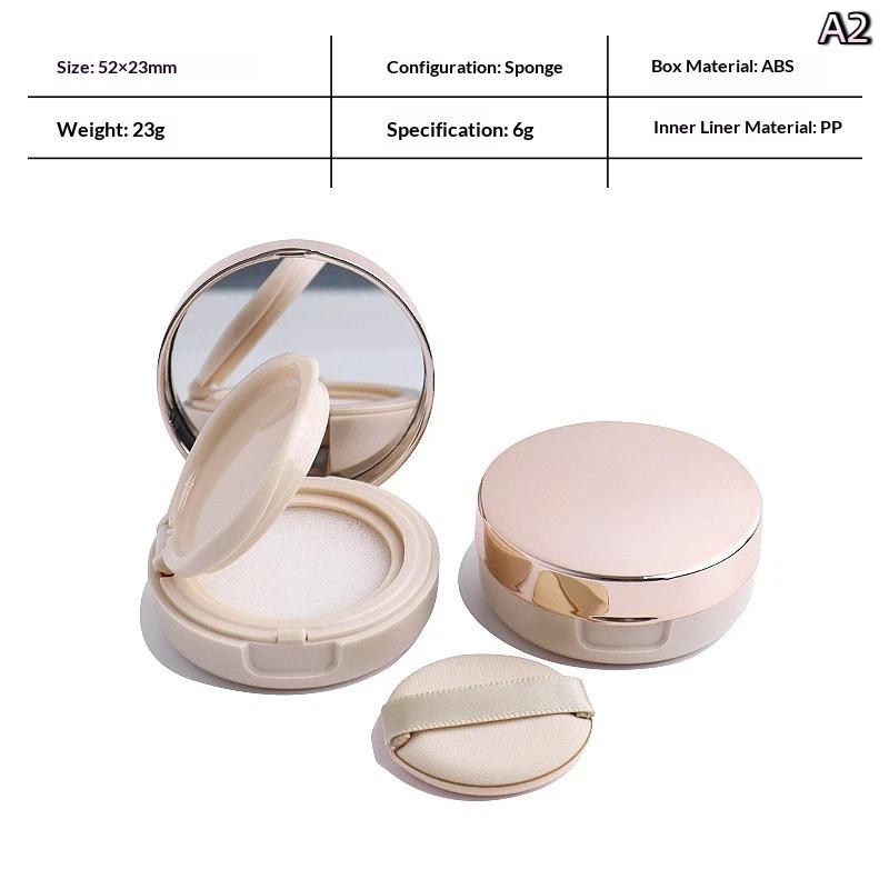 

Portable Air Cushion Box With Puff With Mirror Compact Foundation Case Bb Cream Container Makeup Tools Diy A2
