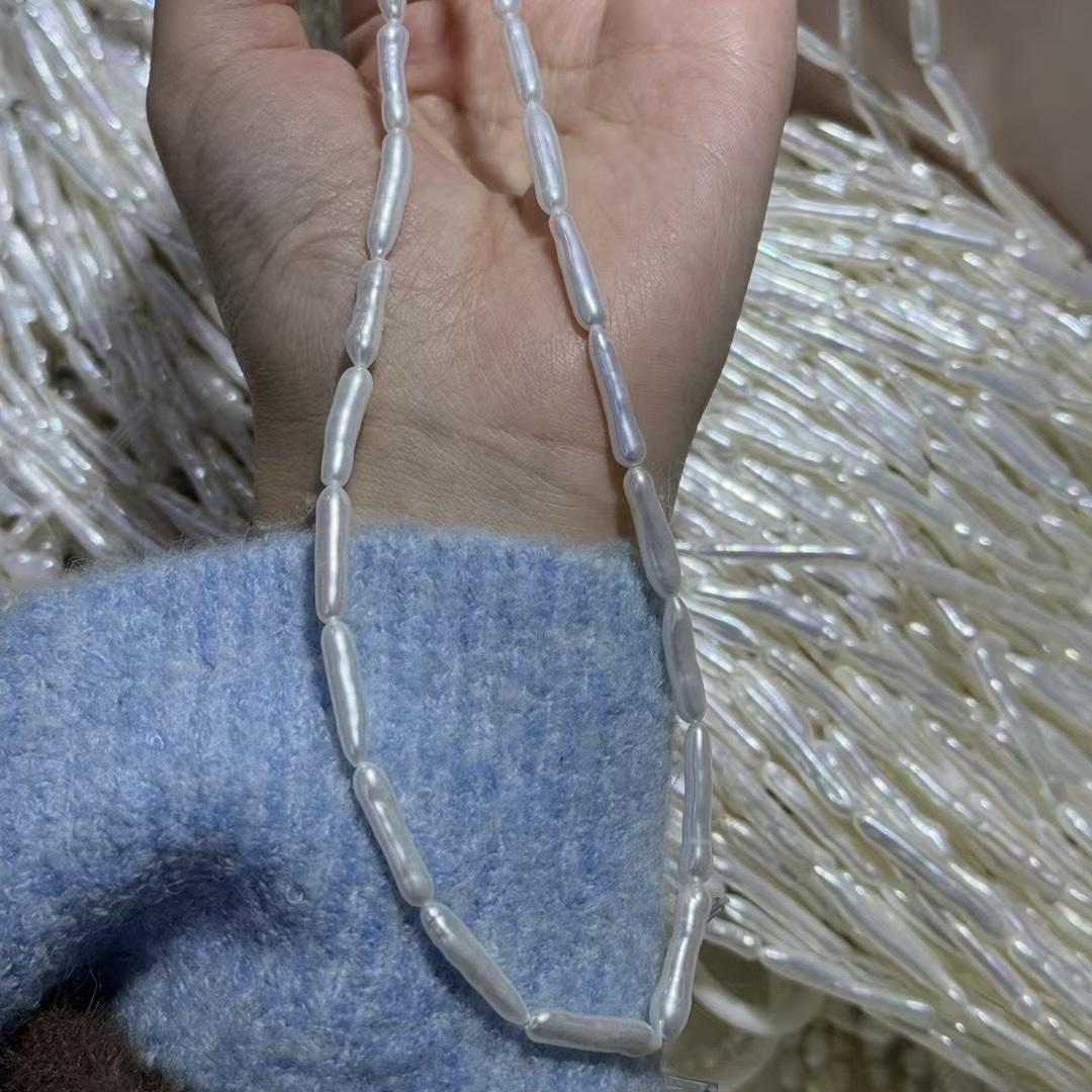 

Зубочистка Жемчуг 3.4-4.5 мм Белый Изолированный Жемчуг Для Изготовления Ювелирных Изделий DIY Браслет Серьги Ожерелье Аксессуар 3.4-4.5mm белый