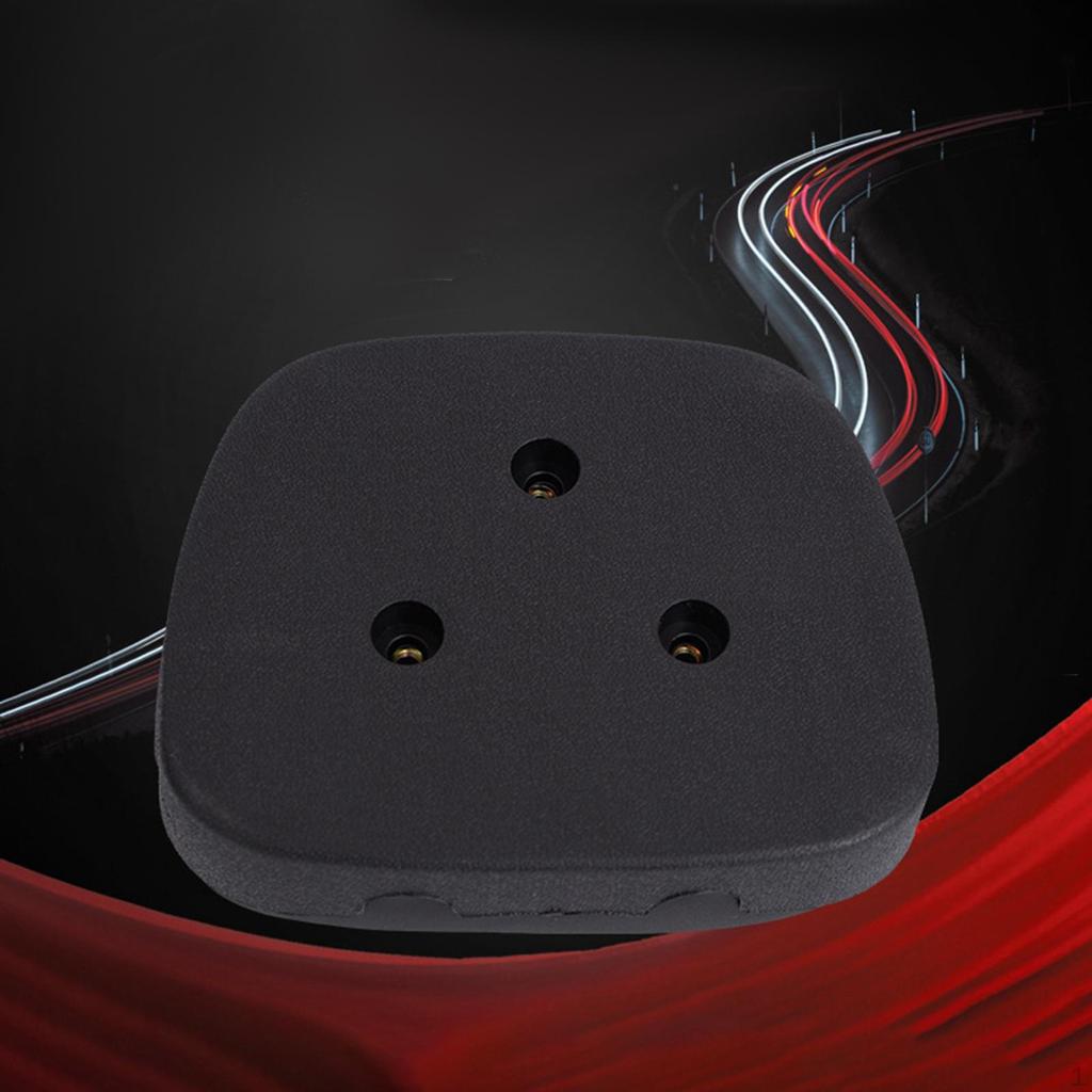 Motorcycle Sissy Bar Backrest Pad Comfortable Bicycle Back Support Foam Rear Rest