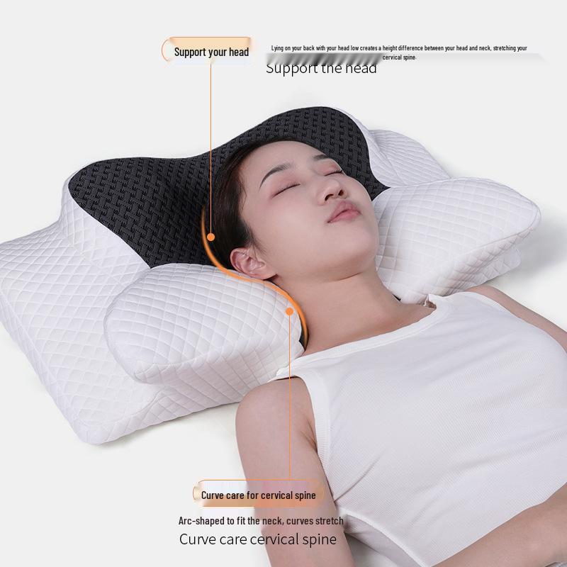 Ergonomic Slow Rebound Memory Foam Cervical Spine Sleep Pillow