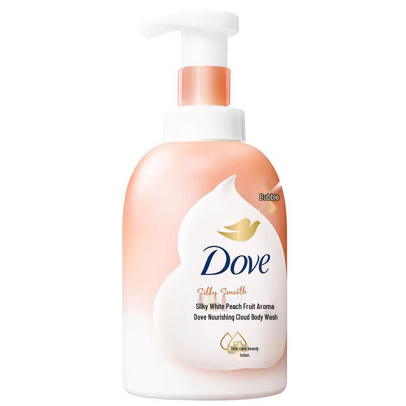 Dove White Peach Scented Shower Foam