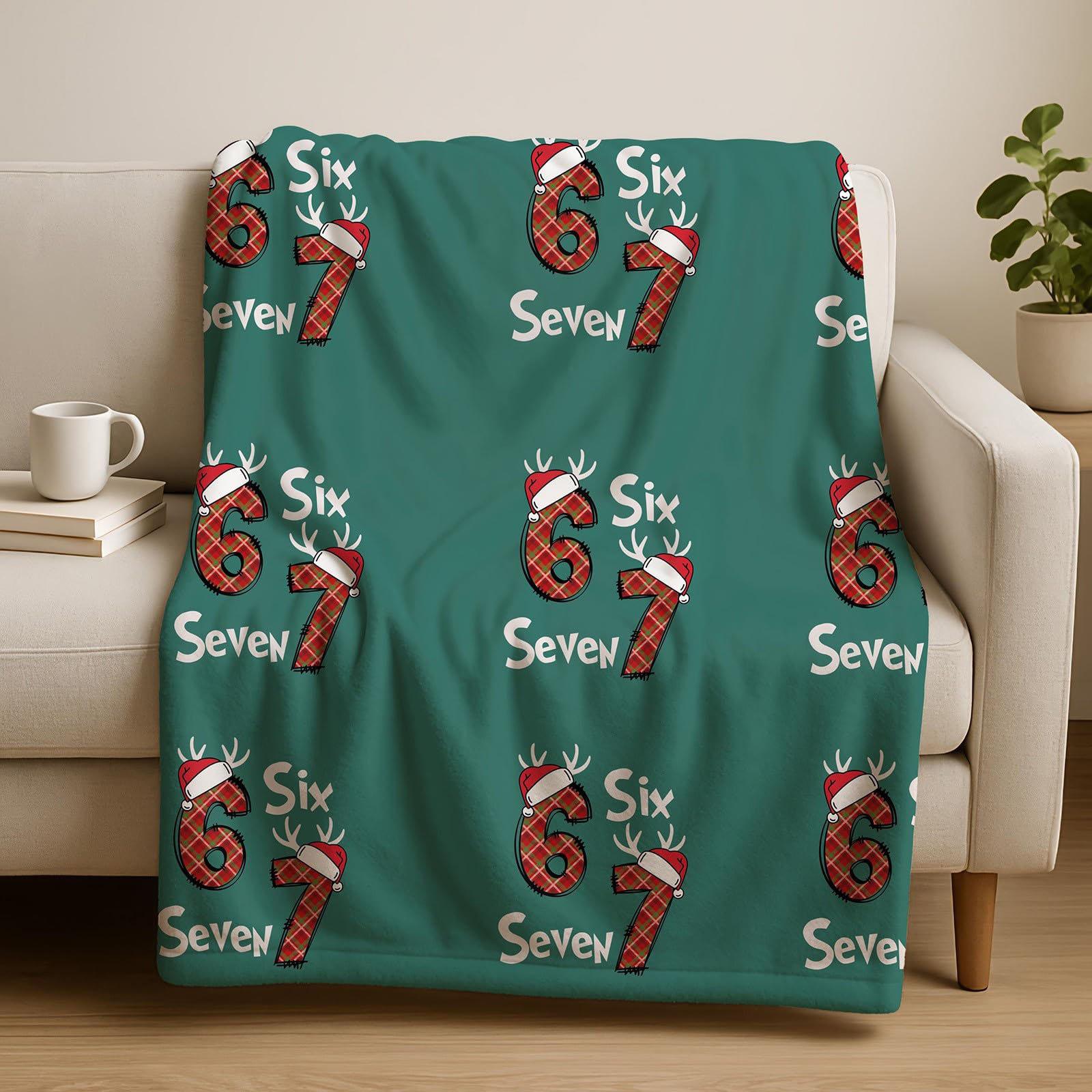 

Flannel Blankets, Christmas-themed Personalized Blankets, Digitally Printed Blankets One Size