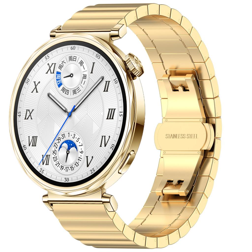 18mm Stainless Steel Strap for Huawei Watch GT5/GT4 41mm Metal Bracelet Wristband for Huawei Watch GT5 Pro 42mm Band Accessories