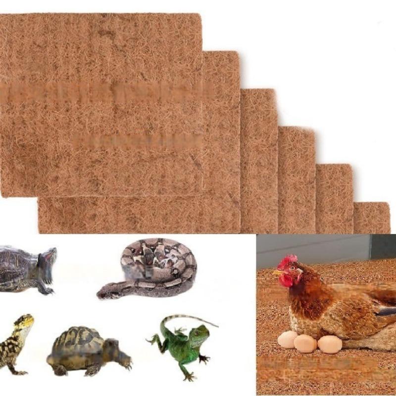 1 Piece Reusable Hens Bedding Mats For Egg Laying Eco-Friendly Coconut Fiber Chicken Nesting Pads Poultry Coop Nesting Pads