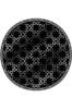 Rovigo Home Waschbarer runder bedruckter Teppich RHM7313-SD1113