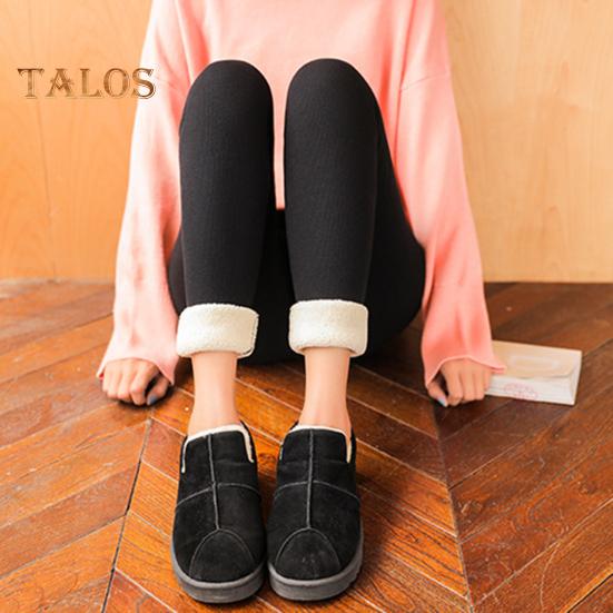 Women Leggings High Elastic Warm Thickened Velvet Lined Sports Pants Butterflies Pattern Yoga Tights Daily Wear