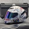 Motorcycle Helmet 3C Certification National Standard Men's and Women's Winter Safety Four Seasons Knight Riding Locomotive Full Helmet