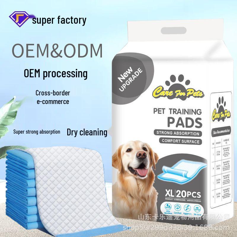 Deodorizing Absorbent Pet Urine Pads: Teddy Diaper Disposable Barrier Pads for Dogs
