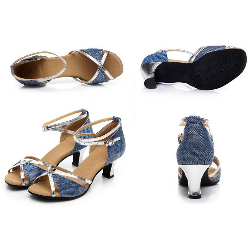 Women's Color Fashion Rumba Waltz Prom Ballroom Latin Dance Shoes Sandals