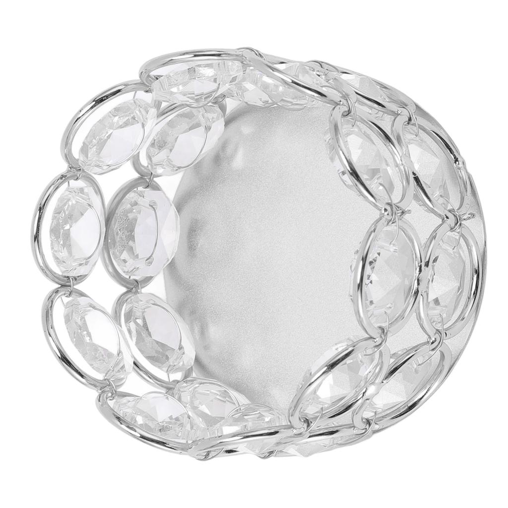 Hollow Candle Holder   Beads Iron Art Decorative Cup for Tealight and Electronic Candles Party Dinner Table