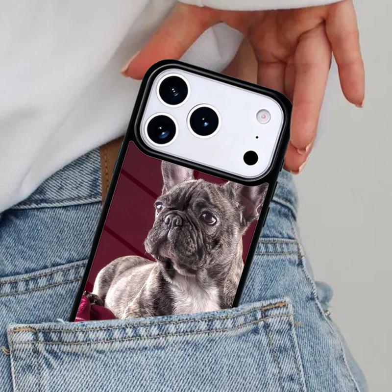 French Bulldog Dog Animals Phone Case for iPhone 16e 15 14 13 12 17 Pro Max Plus Air 17pro Cover Coque