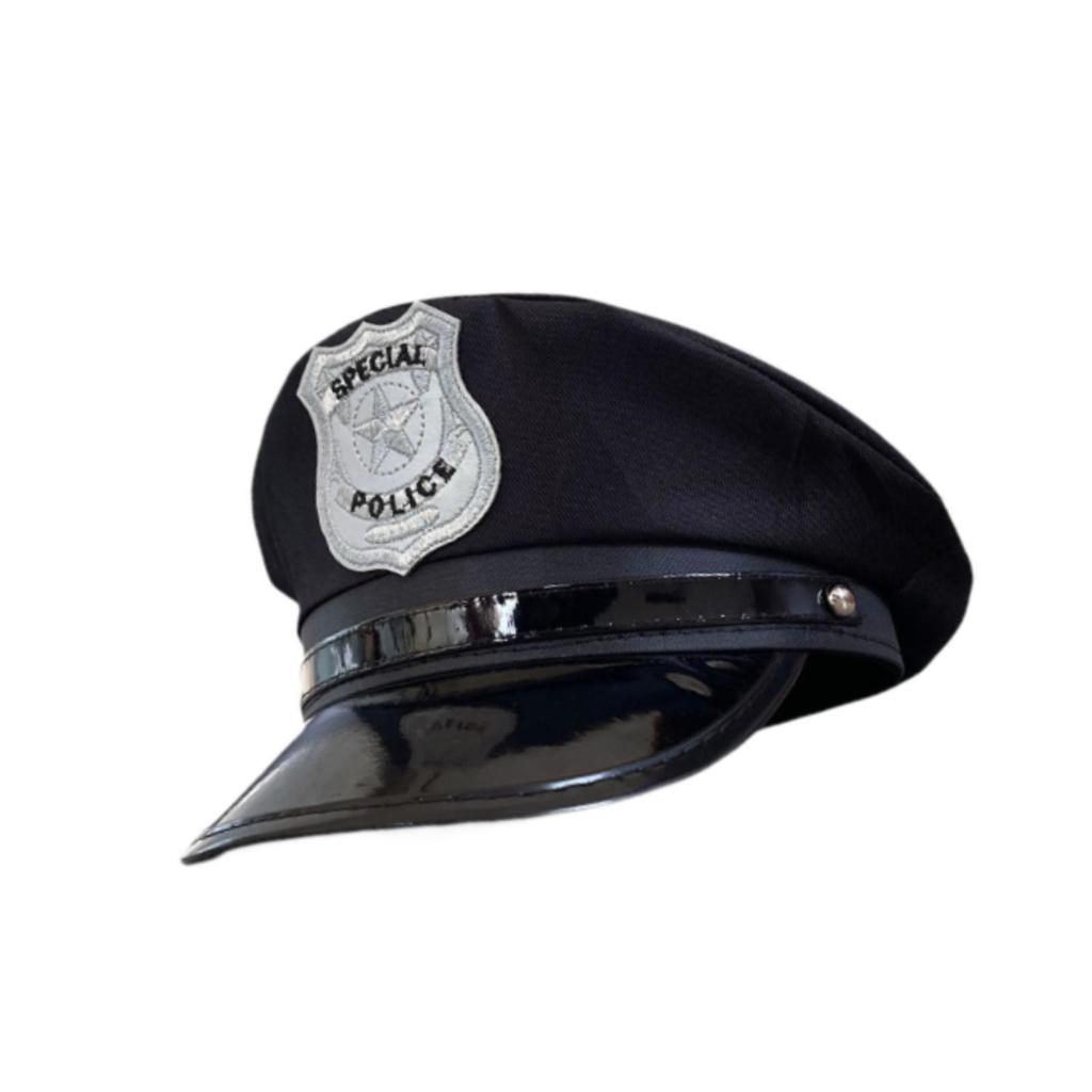 Cappello da Poliziotto per Bambini Novità Poliziotto Agente di Polizia Cappello da Poliziotto per Regali Palcoscenico Festa Oggetti di Scena Gioco di Ruolo Vacanza