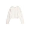 Sweatshirts Women's Gold Crew Neck Moderate Regular CU6094-104