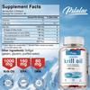 Antarctic Krill Oil Soft Capsules, 1000mg, Containing Omega-3, EPA, DHA, Phospholipids, and Astaxanthin; Suitable for Both Men and Women.