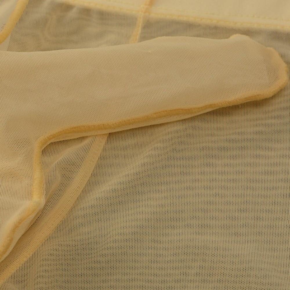 See-through Transparent Underpants U Convex Mesh Boxer Shorts Breathable Men's Pouch Briefs  Male