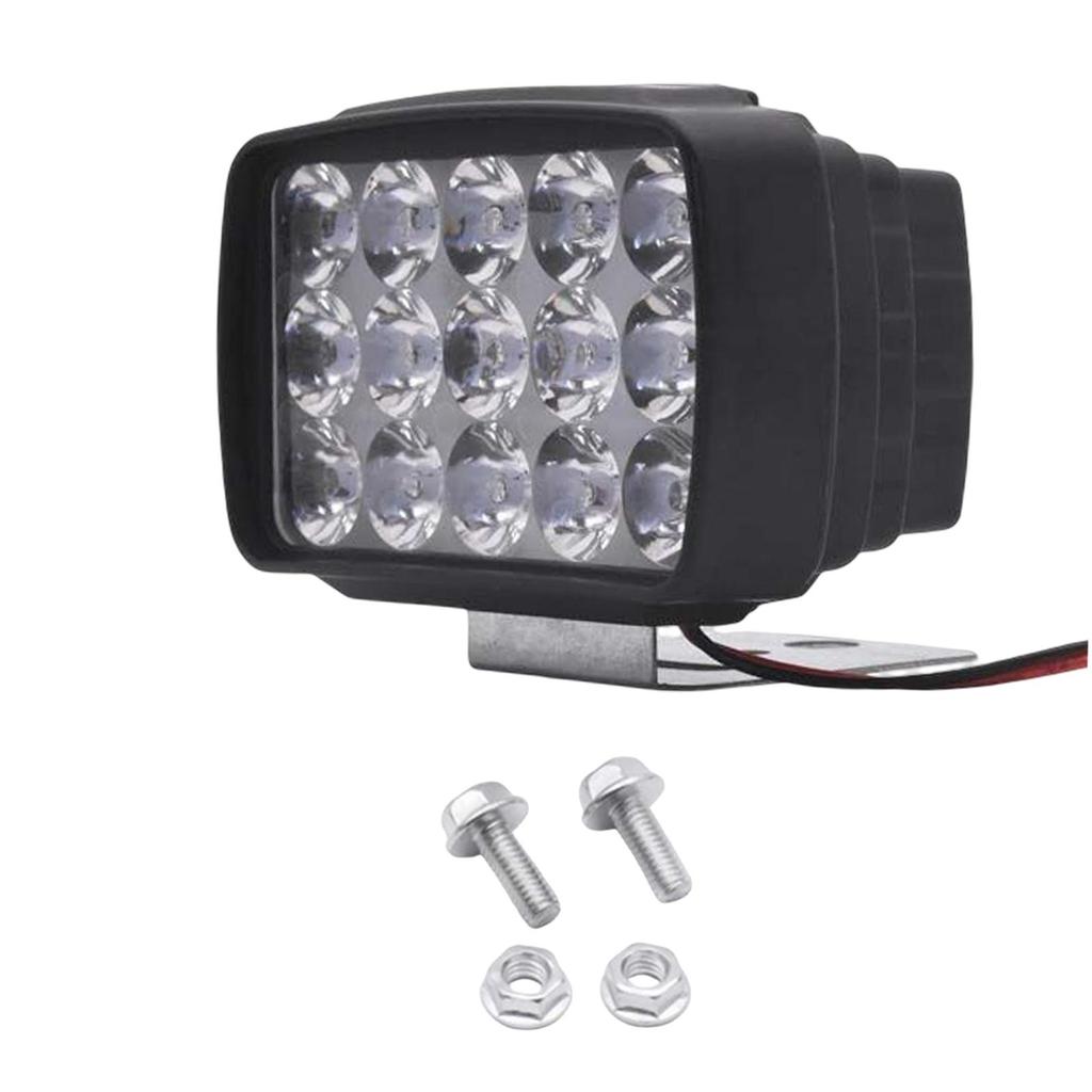 15 LEDs Motorcycle Modification Headlight Replacement Fast Start Long Range Driving Light Spot lamp