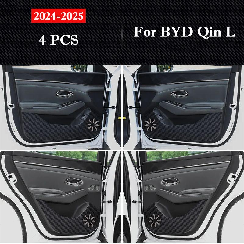 

For BYD Qin L Car Door Anti Kick Pad Anti Dirt Mat Glove box Protection Sticker Scratch Resistant Film Interior Accessories