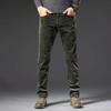 Corduroy Jeans Men's Middle-aged High-end Loose Straight Large Size Casual Men's Pants Spring Business Long Pants Men