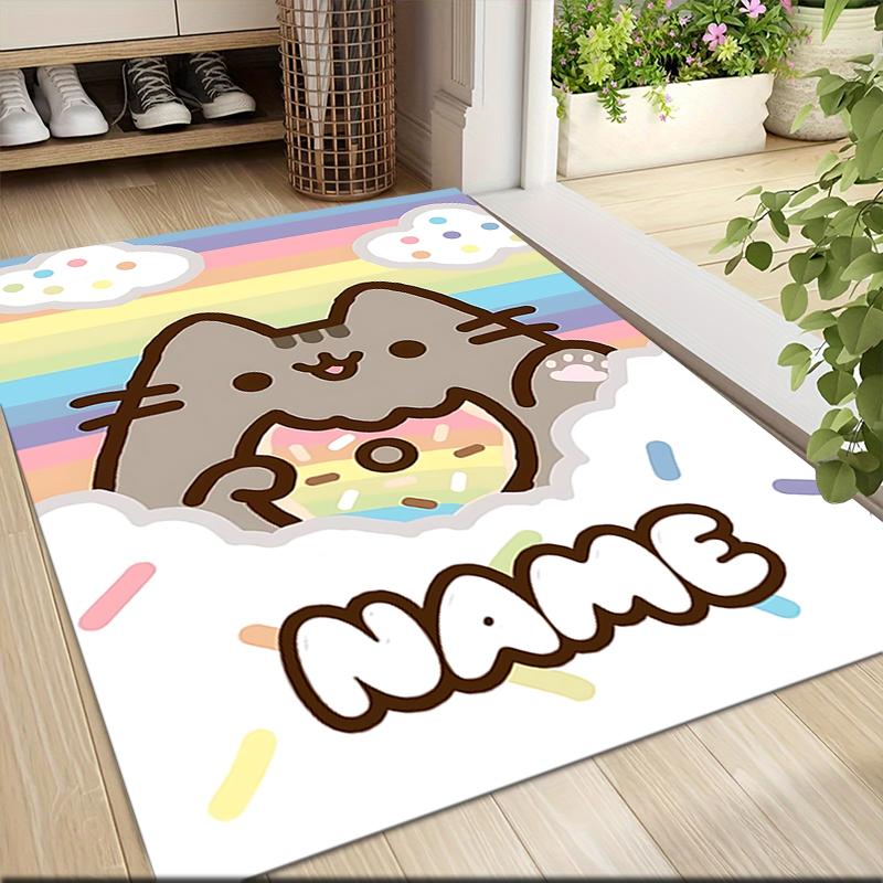 Custom Name Fall Guys Party Carpet Rug Customizable Soft Washable Anti-Slip Home Living Room Sofa Mats Personalized Rug. 090990