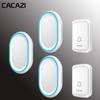 Smart Wireless Doorbell with Long-Range, Waterproof Design, 58 Tunes, and Memory Function