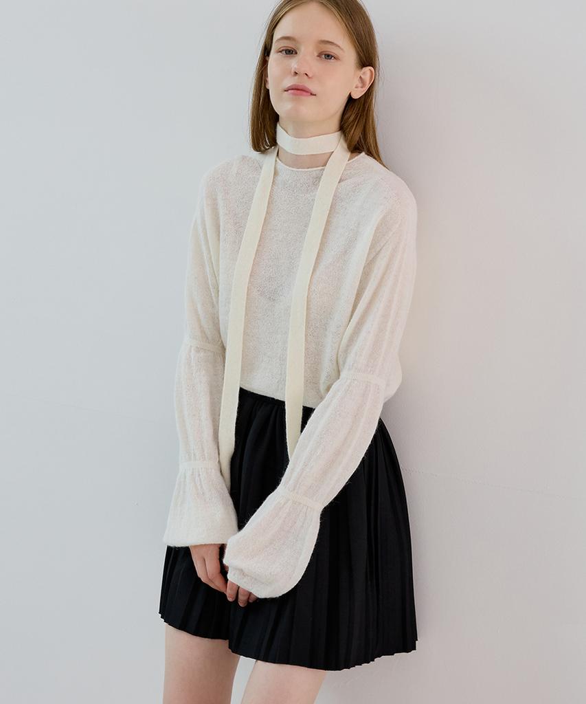 KNOWING Puff Knit (Ivory)
