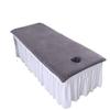 Thick Absorbent Beauty Salon Bath Towel Massage Bed Sheet with Hole, Logo-Ready, 80x190cm