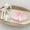 Girls Summer Two Piece Set with Bow Tee and Bloomer Shorts
