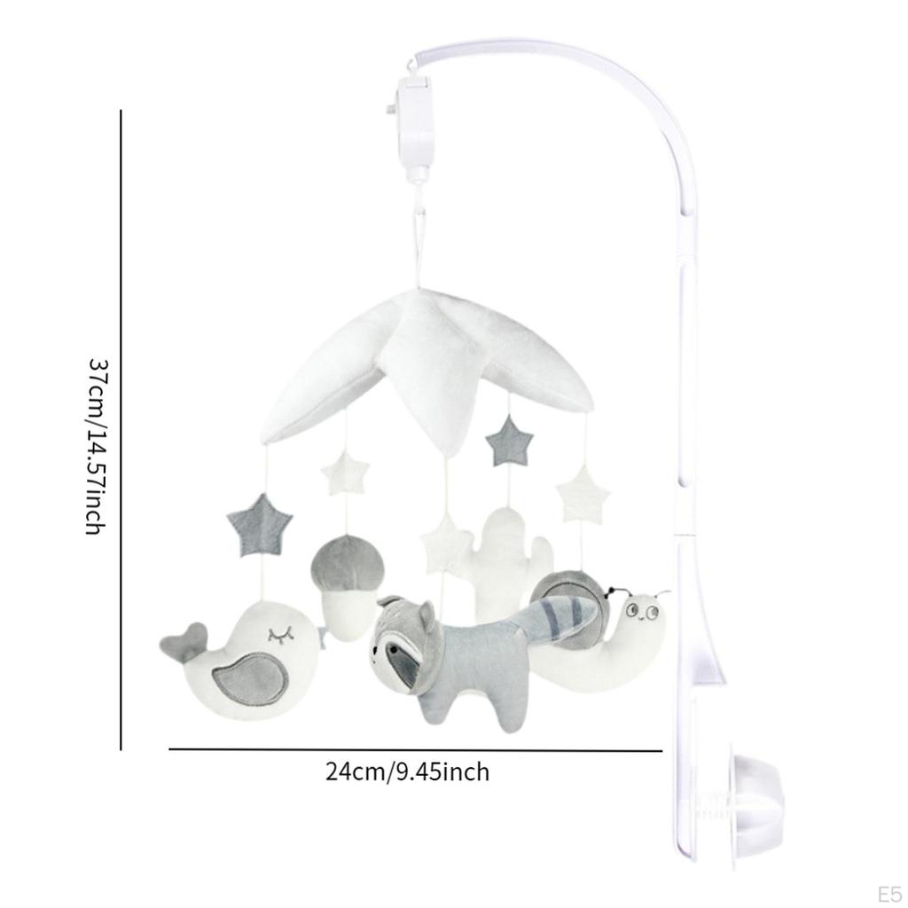 Crib Musical Mobile, Nursery Kids Room Decor, Creative Toy for Newborn Boy Girl