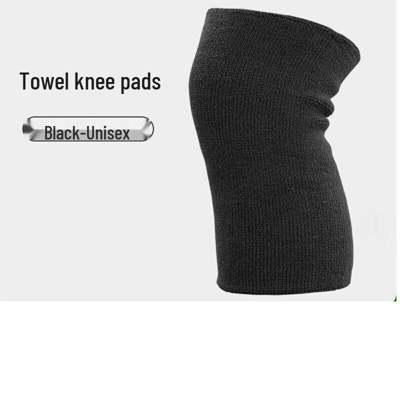 

Thickened Terry Knitted Knee Support for Sports