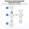 AC110-240V E27 Lamp Holder Wireless Remote Control Infrared Smart Convertible LED Lampholder Timed Remote Control Smart Life