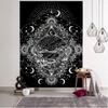 Tarot Card Printing Tapestry Divination Witchcraft Hippie Wall Hanging Cloth Home Decoration Sun and Moon Home Art Decoration