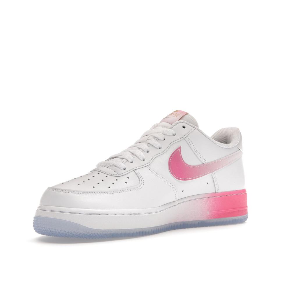 Nike Air Force 1 07 San Francisco Pack - Lotusblume Herren-Sneakers Weiß Lotus-Pink Gelbgold FD0778-100