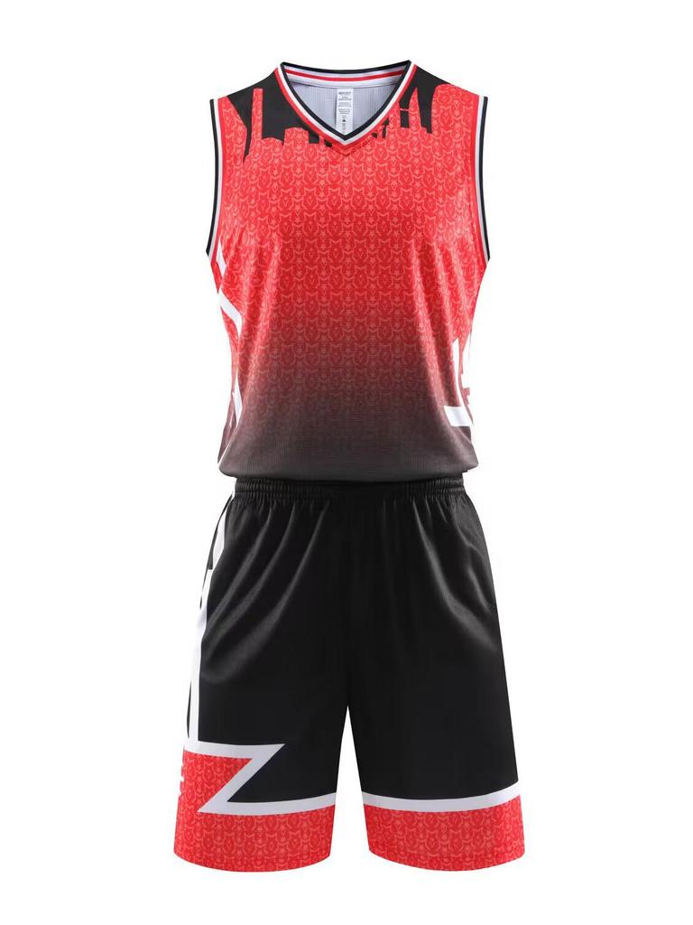 Speedy Custom Basketball Training Vest: Unisex Children's & Men's Printed Jersey Set with Team Numbers.