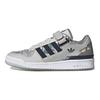 adidas Originals Forum Low Leder Bequeme Low-Top Sneaker Unisex Sneaker Grau Weiß IG2999