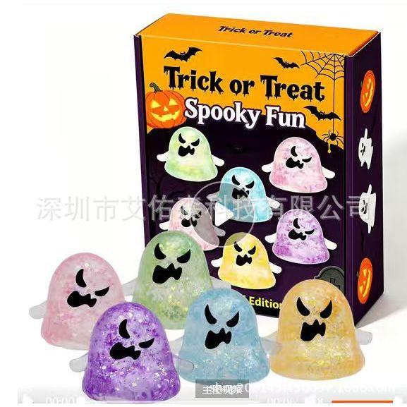 Squishy Sensory Toys Set Cute Soft Squeeze Fidget Toy Kit Stress Relief Squishies For Kids Christmas Advent Calendar Gift For Boys Girls Party Favors