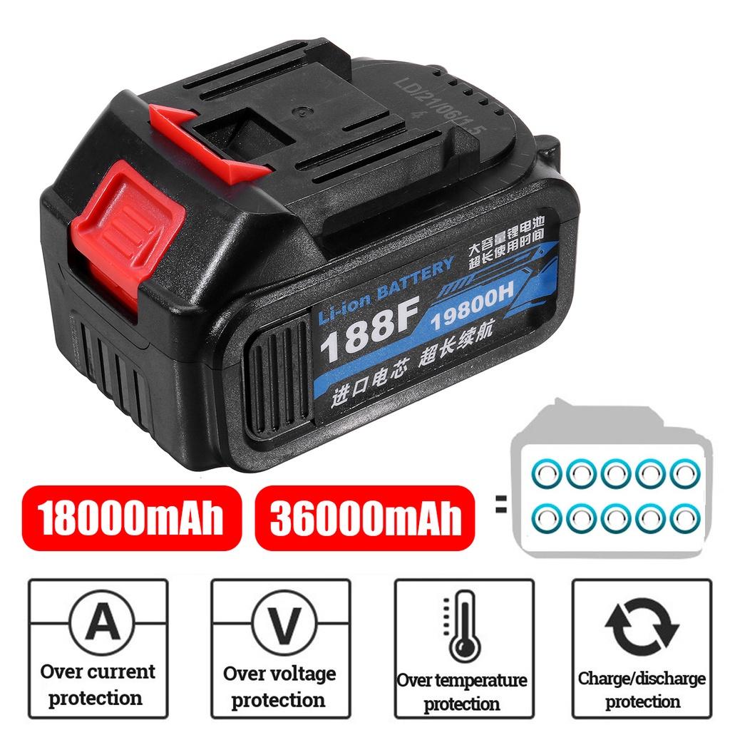 6 Inch Brushless Garden Tool with 19800H Battery Mini Electric Chain Saw Cordless Woodworking Pruning Chainsaw