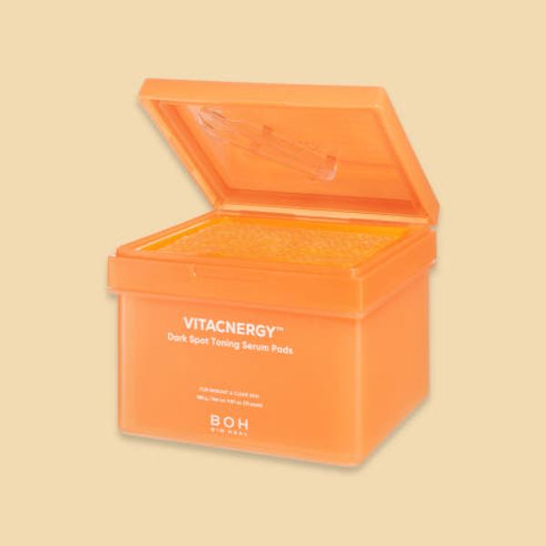 Bio Heal Boh VITACNERGY Dark Spot Toning Serum Pads 70ea