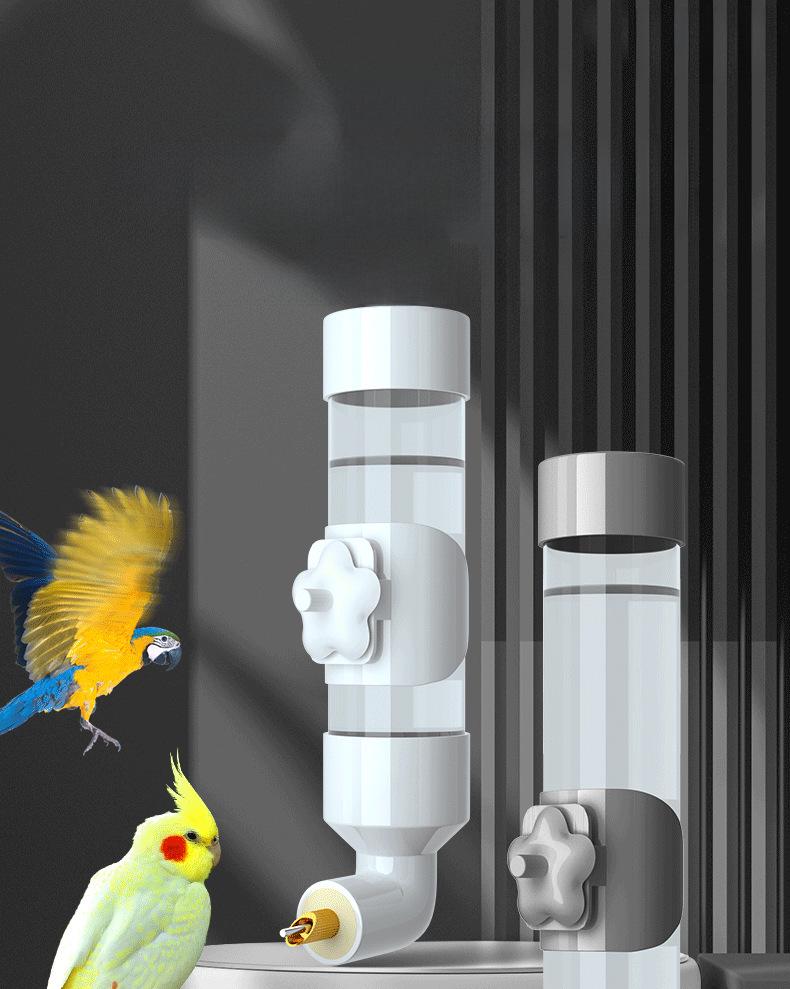 Automatic Bird Waterer & Feeder for Budgies and Cockatiels - Large Cage Accessory