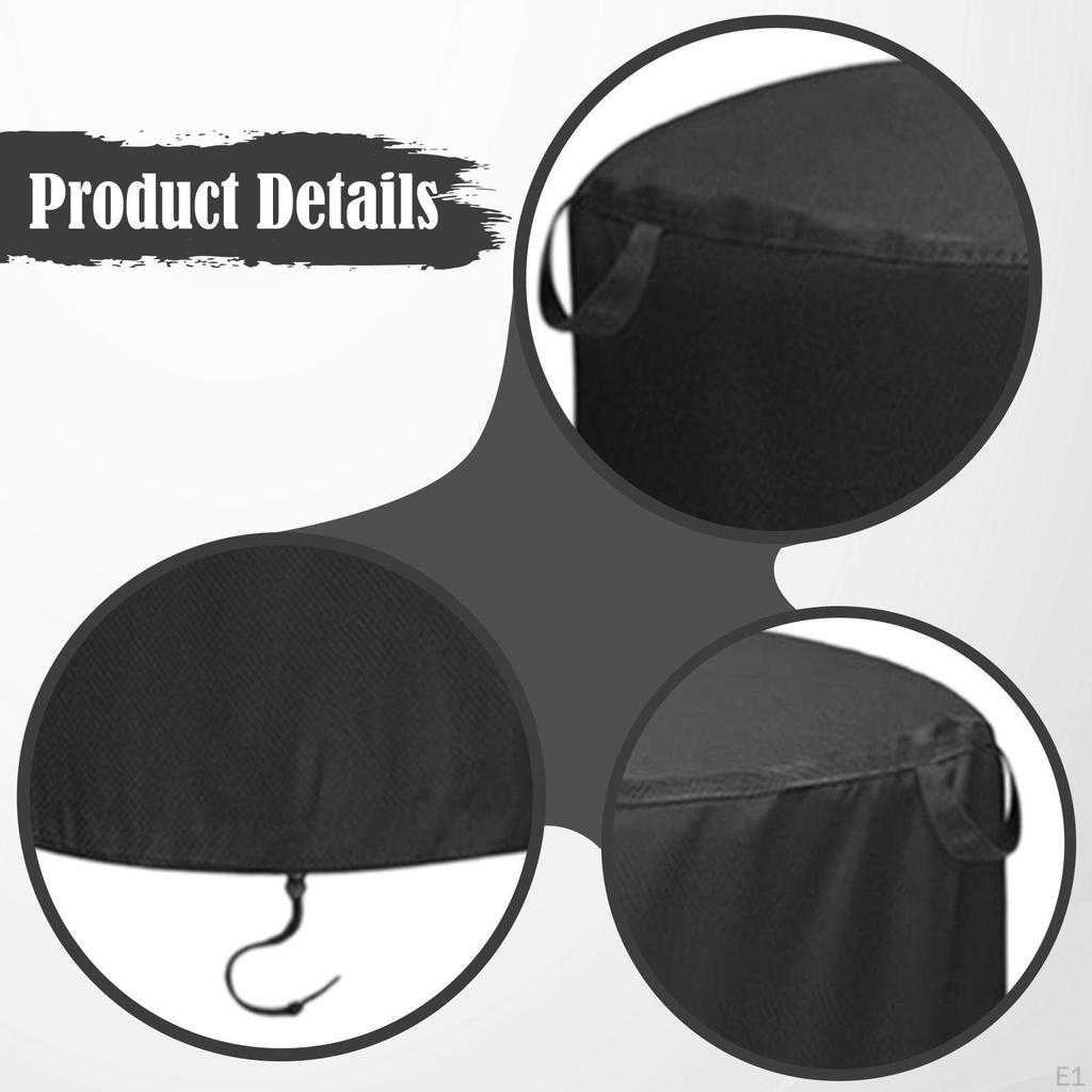 Wood Chipper Shredder Mulcher Cover Water Resistant Dustproof with Side Handles Electric Leaf