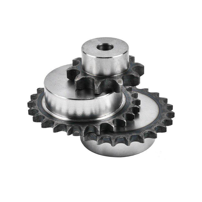 45 Steel 28A Single Row Lug Sprocket, Quenched, 1.6 inch, 10-16 Teeth