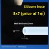 1M Food Grade Transparent Silicone Rubber Hose ID1 2 3 4 5 6 7 8 9 10mm OD Flexible Nontoxic Silicone Tube Clear soft