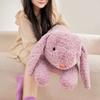 Long Rabbit Plush Body Pillow Large Cute Bear Stuffed Rabbit Sleeping Cushion Decorative Body Pillow Chair Back Cushion Decor